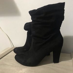 Women’s Black Boots with Heel